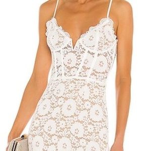 White V Chapman Giselle Dress